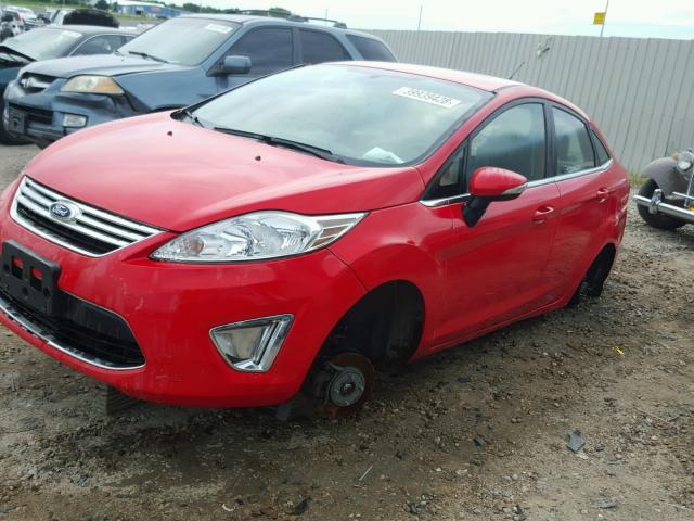 3FADP4CJ2DM215090 - 2013 FORD FIESTA TIT RED photo 9