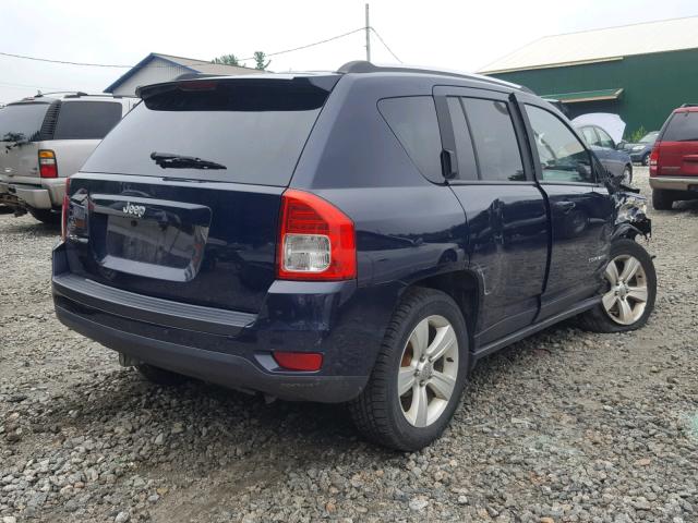 1C4NJDBB8DD212135 - 2013 JEEP COMPASS SP 蓝色 照片 4