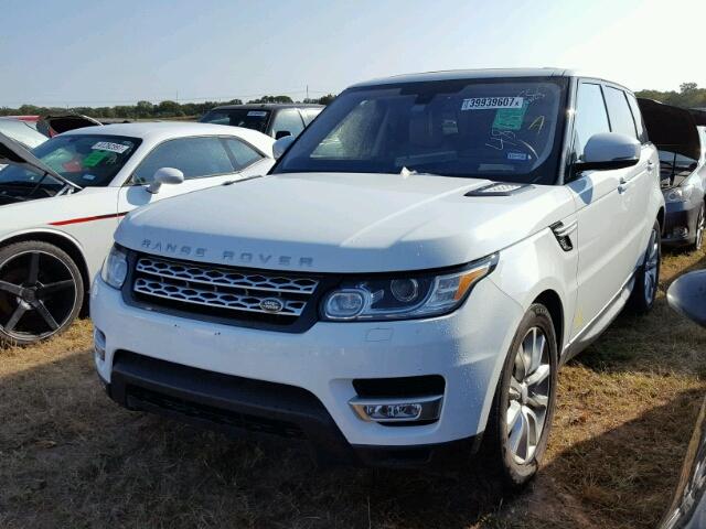 SALWR2PF3GA110351 - 2016 LAND ROVER RANGE ROVE WHITE photo 2