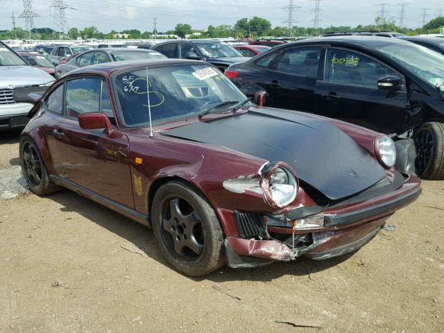 WP0ZZZ91ZES102801 - 1984 PORSCHE 911 MAROON photo 1