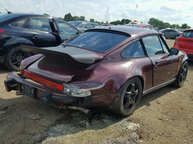 WP0ZZZ91ZES102801 - 1984 PORSCHE 911 MAROON photo 4