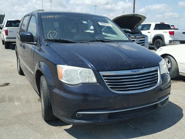 2A4RR5DGXBR675746 - 2011 CHRYSLER TOWN & COU BLUE photo 1