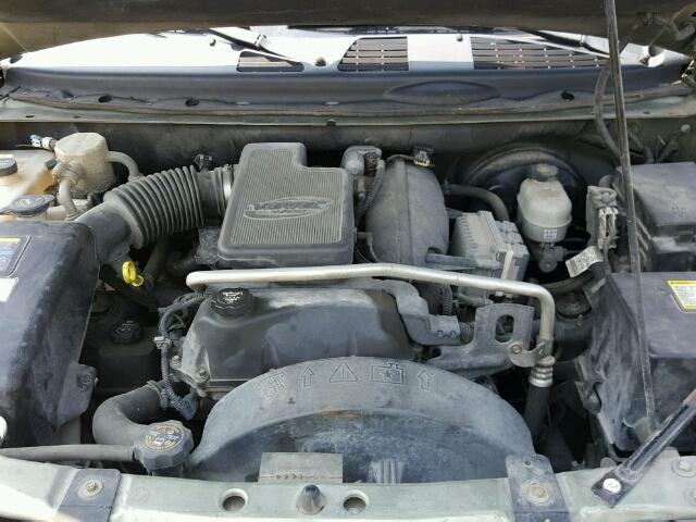 1GNDS13S142375184 - 2004 CHEVROLET TRAILBLAZE GRAY photo 7