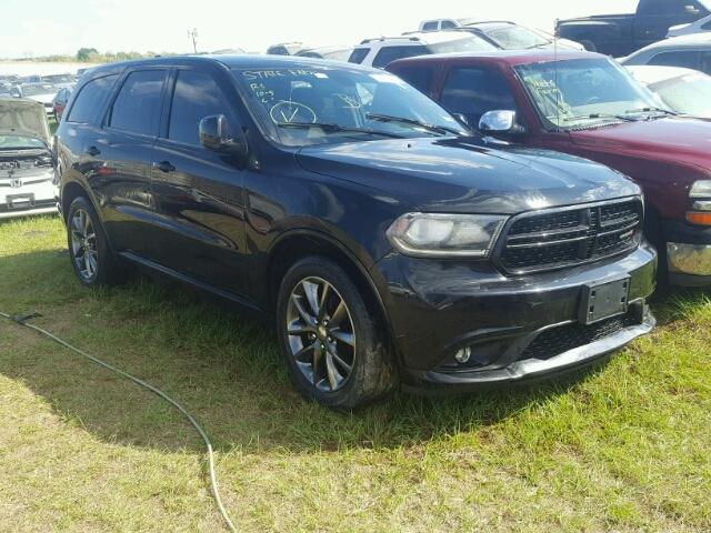 1C4RDHAG3EC338939 - 2014 DODGE DURANGO SX BLACK photo 1