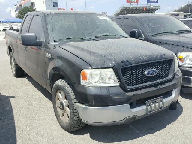 1FTPX12544NC63951 - 2004 FORD F150 BLACK photo 1