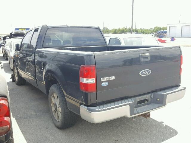 1FTPX12544NC63951 - 2004 FORD F150 BLACK photo 3