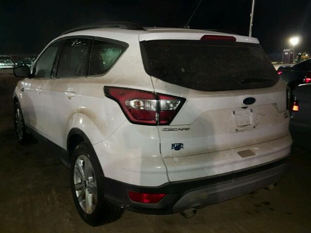 1FMCU0GD3HUD78162 - 2017 FORD ESCAPE SE WHITE photo 3