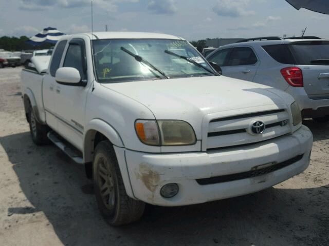 5TBRT38184S444378 - 2004 TOYOTA TUNDRA ACC WHITE photo 1