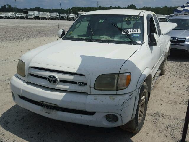 5TBRT38184S444378 - 2004 TOYOTA TUNDRA ACC WHITE photo 2