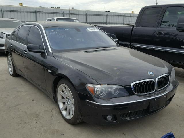 WBAHN83597DT75654 - 2007 BMW 750 BLACK photo 1