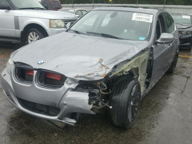 WBAPN7C56BF183675 - 2011 BMW 335 D GRAY photo 9