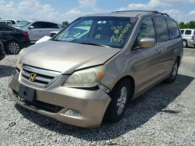 5FNRL38856B106898 - 2006 HONDA ODYSSEY TO GOLD photo 2