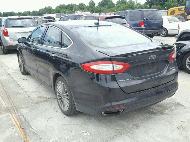 3FA6P0K95GR343971 - 2016 FORD FUSION TIT BLACK photo 3