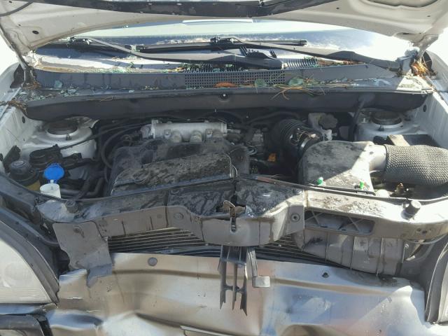 KM8JN12D18U861988 - 2008 HYUNDAI TUCSON SE SILVER photo 7