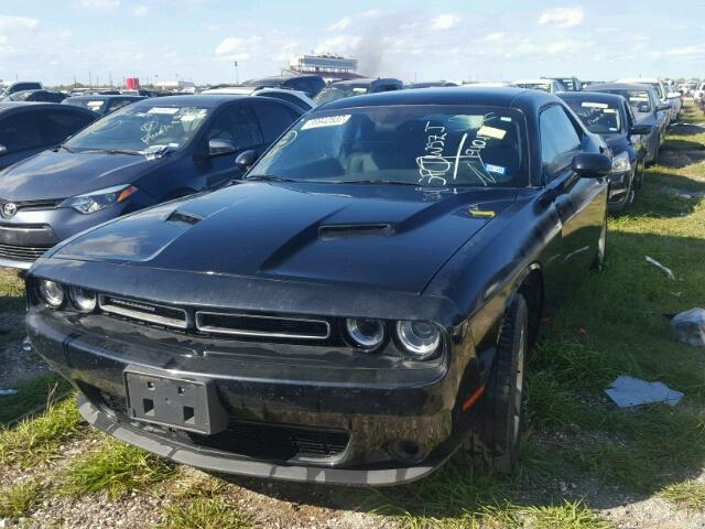 2C3CDZAG3GH221393 - 2016 DODGE CHALLENGER BLACK photo 2