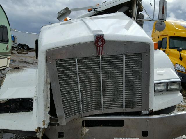 1XKDDB9XX7R169955 - 2007 KENWORTH CONSTRUCTI WHITE photo 7