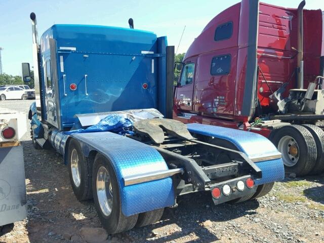 1XKADP9X8DJ360512 - 2013 KENWORTH CONSTRUCTI BLUE photo 3