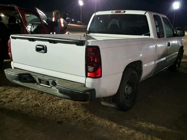 2GCEC19X431405158 - 2003 CHEVROLET SILVERADO WHITE photo 4