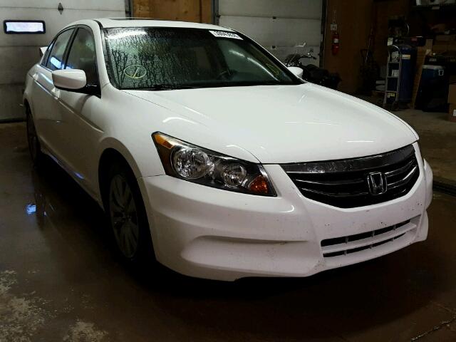 1HGCP2F81CA030979 - 2012 HONDA ACCORD EXL WHITE photo 1