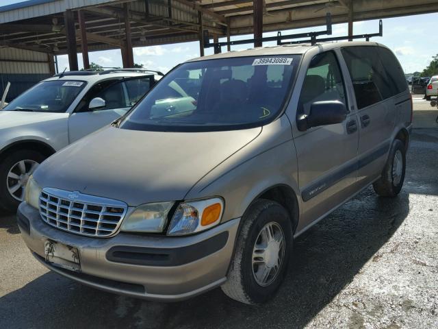 1GNDU03E4XD333454 - 1999 CHEVROLET VENTURE TAN photo 2