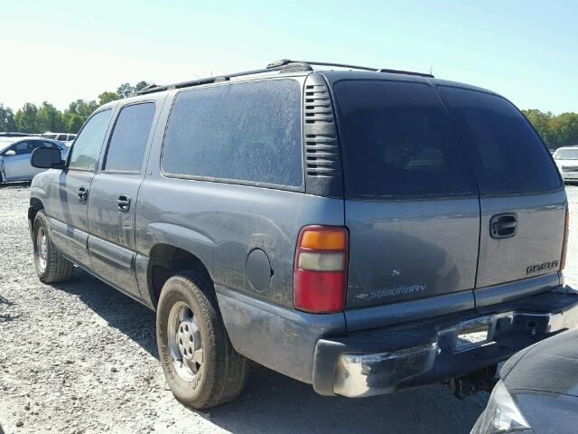 3GNEC16T61G245779 - 2001 CHEVROLET SUBURBAN C BROWN photo 3