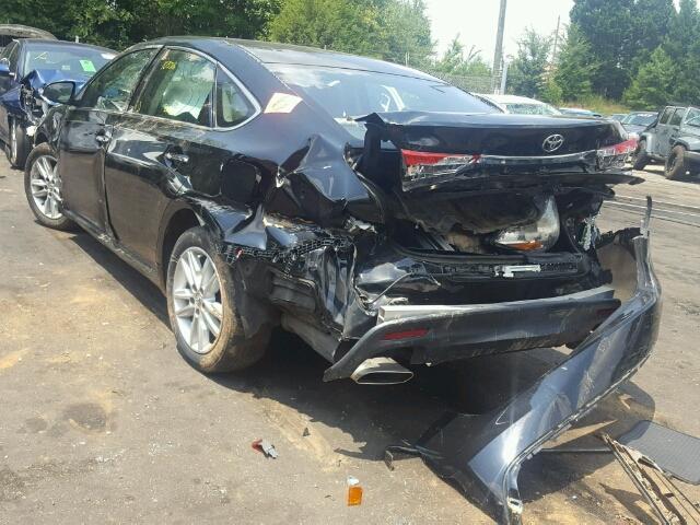 4T1BK1EB2DU042831 - 2013 TOYOTA AVALON BAS BLACK photo 3