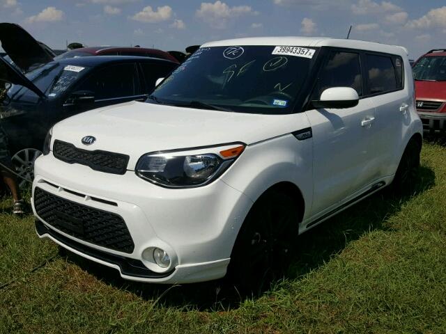 KNDJP3A59G7383837 - 2016 KIA SOUL + WHITE photo 2