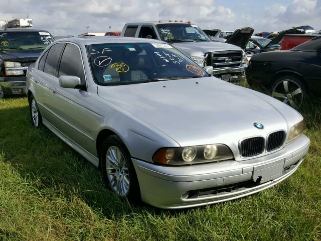 WBADT63402CH90332 - 2002 BMW 530 SILVER photo 1