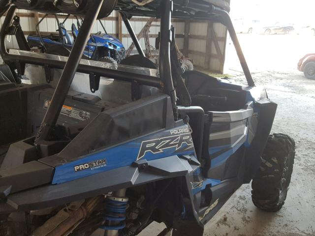 3NSVDE922JF405600 - 2018 POLARIS RZR XP TUR BLUE photo 4