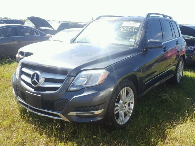 WDCGG5HB0DG015506 - 2013 MERCEDES-BENZ GLK GRAY photo 2