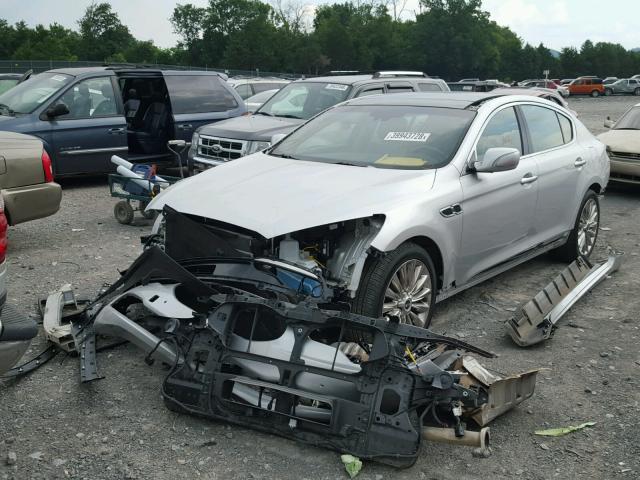 KNALW4D41F6022141 - 2015 KIA K900 SILVER photo 2