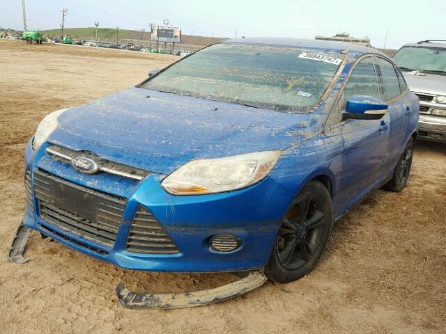 1FADP3F2XDL151123 - 2013 FORD FOCUS SE BLUE photo 2