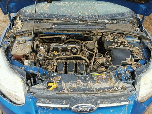 1FADP3F2XDL151123 - 2013 FORD FOCUS SE BLUE photo 7