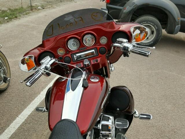 1HD1PZ814CB954467 - 2012 HARLEY-DAVIDSON FLHXSE3 CV RED photo 5