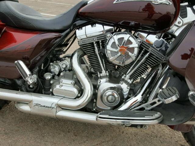 1HD1PZ814CB954467 - 2012 HARLEY-DAVIDSON FLHXSE3 CV RED photo 7