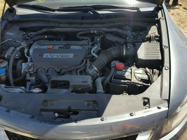 1HGCS12859A003159 - 2009 HONDA ACCORD EXL GRAY photo 7