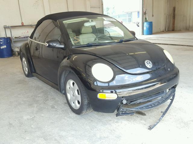 3VWCK21Y73M310975 - 2003 VOLKSWAGEN NEW BEETLE შავი ფოტო 1