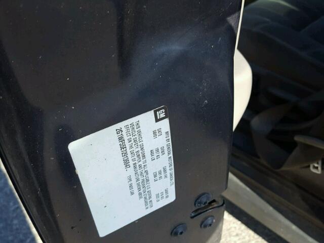 2G1WF55E729136847 - 2002 CHEVROLET IMPALA BLUE photo 10