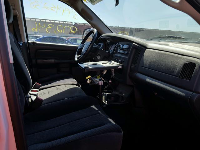 3D7KS28D65G857440 - 2005 DODGE RAM 2500 S WHITE photo 5