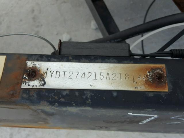 4YDT274215A218149 - 2005 KEYSTONE SPRINTER WHITE photo 10