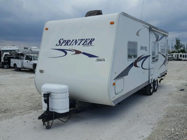 4YDT274215A218149 - 2005 KEYSTONE SPRINTER WHITE photo 2