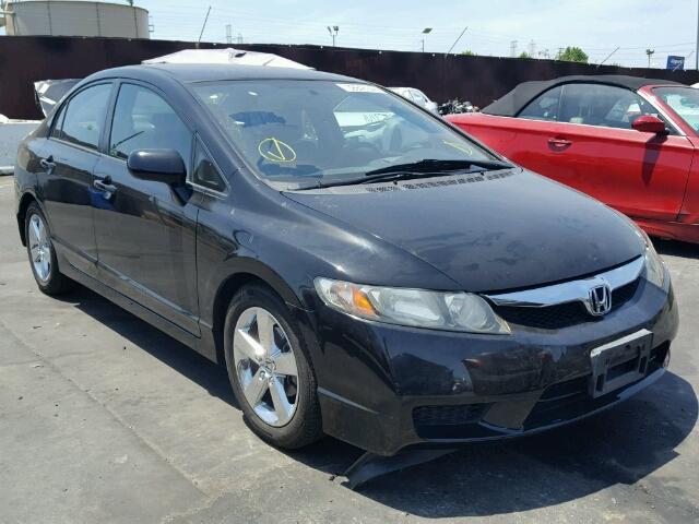 2HGFA1F6XBH531389 - 2011 HONDA CIVIC LX-S BLACK photo 1