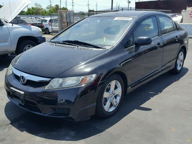 2HGFA1F6XBH531389 - 2011 HONDA CIVIC LX-S Қара фото 2