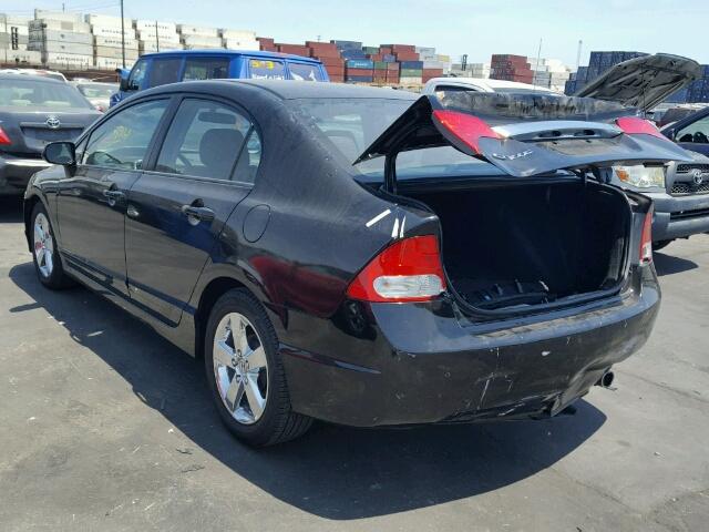 2HGFA1F6XBH531389 - 2011 HONDA CIVIC LX-S Қара фото 3