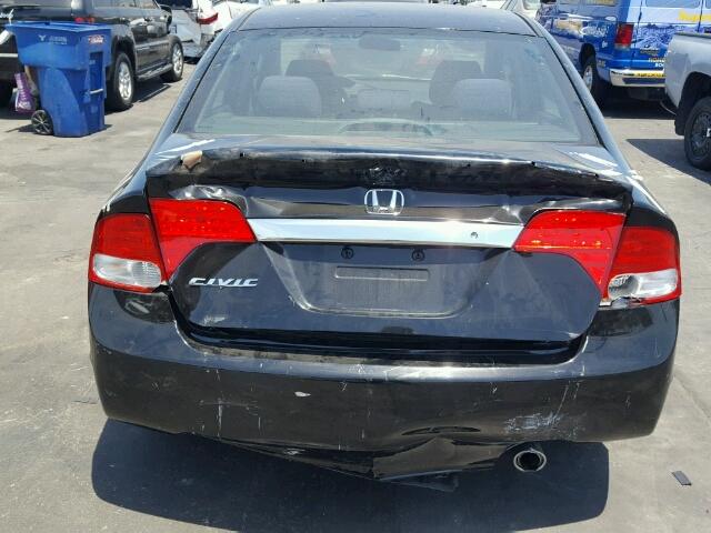 2HGFA1F6XBH531389 - 2011 HONDA CIVIC LX-S BLACK photo 9