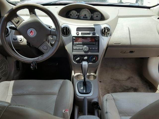 1G8AL55F66Z164258 - 2006 SATURN ION LEVEL BURGUNDY photo 9