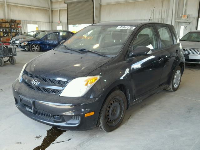 JTKKT604560158003 - 2006 TOYOTA SCION XA BLACK photo 2