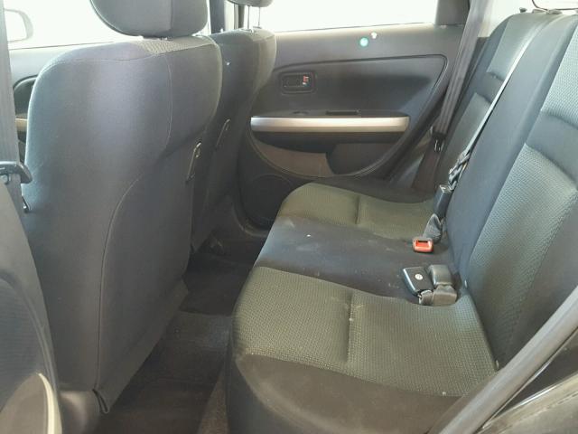 JTKKT604560158003 - 2006 TOYOTA SCION XA BLACK photo 6