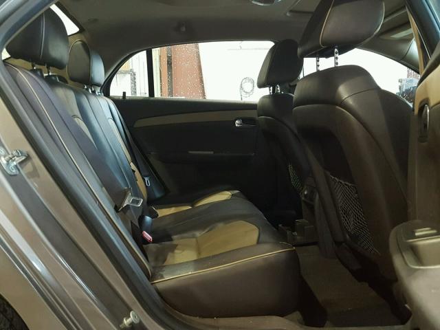 1G1ZG5E70CF210484 - 2012 CHEVROLET MALIBU LTZ ნაცრისფერი ფოტო 6