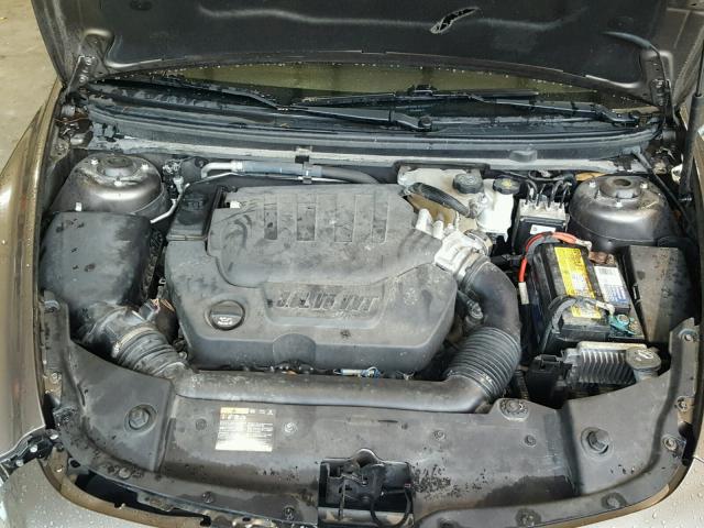 1G1ZG5E70CF210484 - 2012 CHEVROLET MALIBU LTZ ნაცრისფერი ფოტო 7